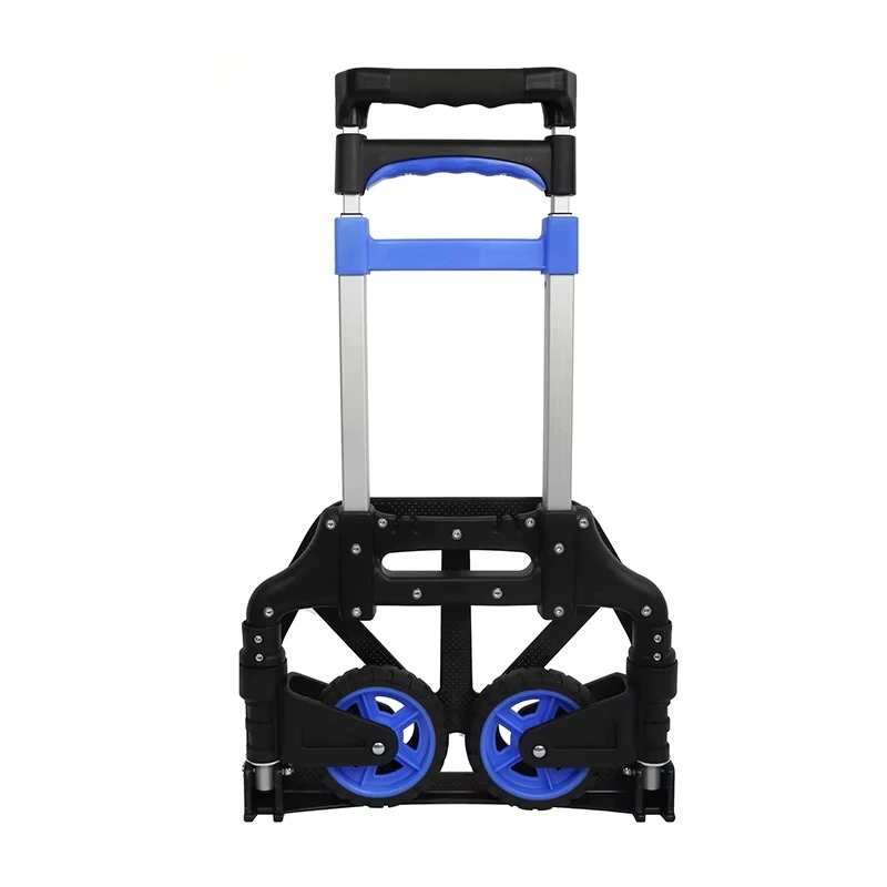 Multi-functional Folding Hand Cart & Shopping Trolley Portable Convertible Cart with 60kg Capacity Industrial Tools