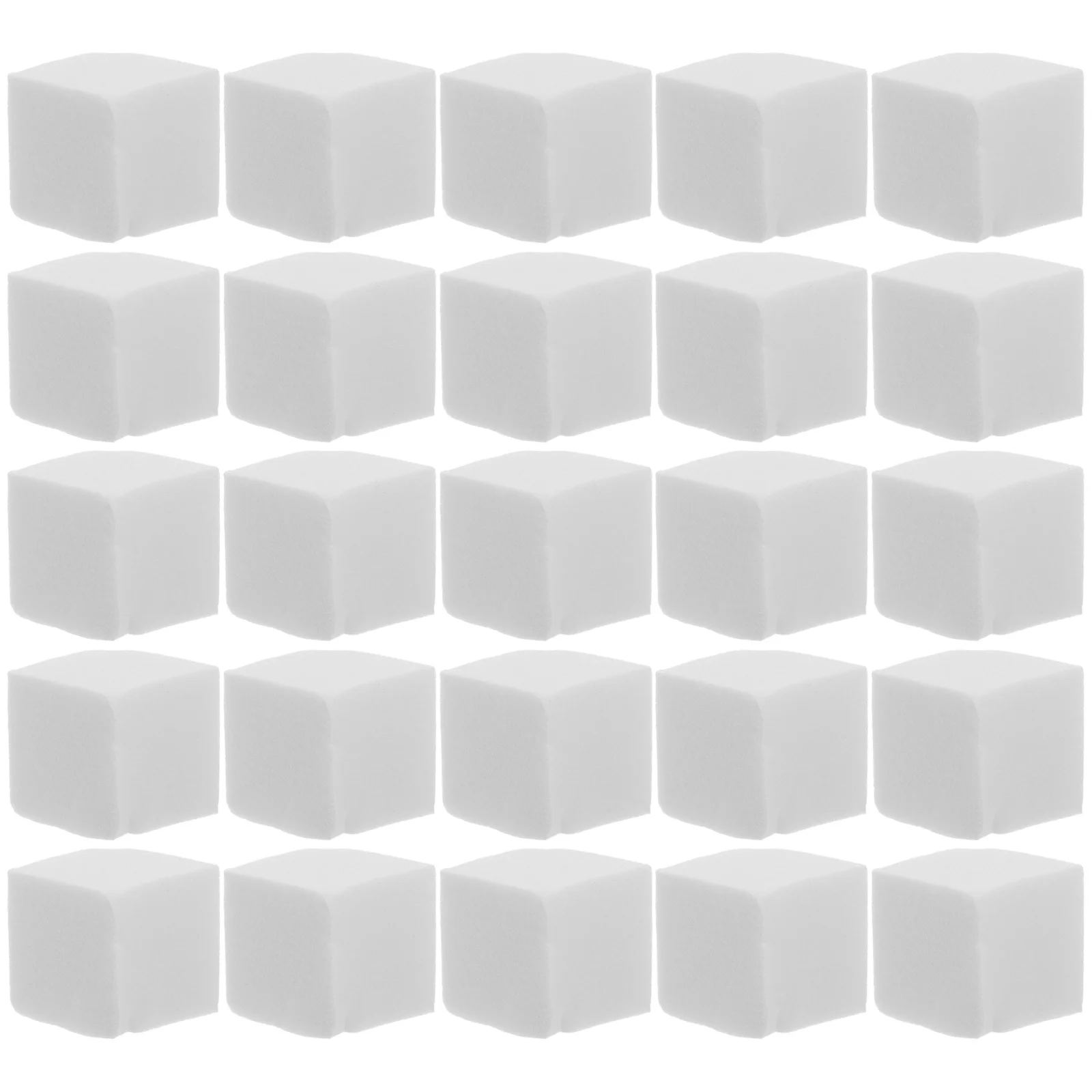 Mini blocs d'éponges pour Nail Art, 50 pièces, petits blocs de manucure carrés, mélange dégradé, multi-faces, antiadhésifs, pour vernis à ongles, maquillage