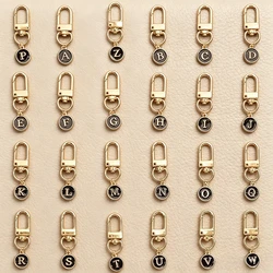 1PC Fashion DIY A-Z Letter A To Z Keychain Charms 26 Alphabet Initials Key Chain Ring Pendant Metal Holder Bag Accessories Gift