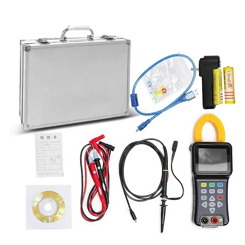 Multifunction JPA-200 3 in 1 Power Quality Analyzer 3 Mode Operation Multimeter Oscilloscope Watt-hour Meter W/ Clamp Measuring