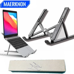 Suporte dobrável para laptop Cooling Notebook Bracket Ajustável Ergonômico Laptop Suporte Base Holder Laptop Tablet Acessórios Stands