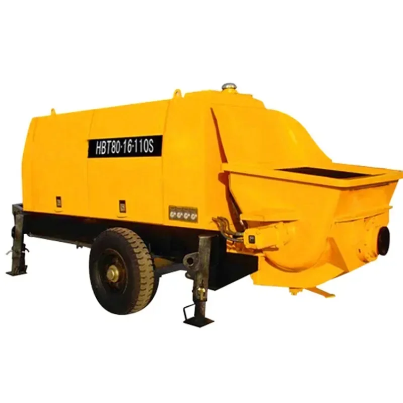 Diesel Engine Mini Small Truck Concrete Pump Machine Concrete Mixer with Pump China Concrete Mixer with Pump Diesel Engine