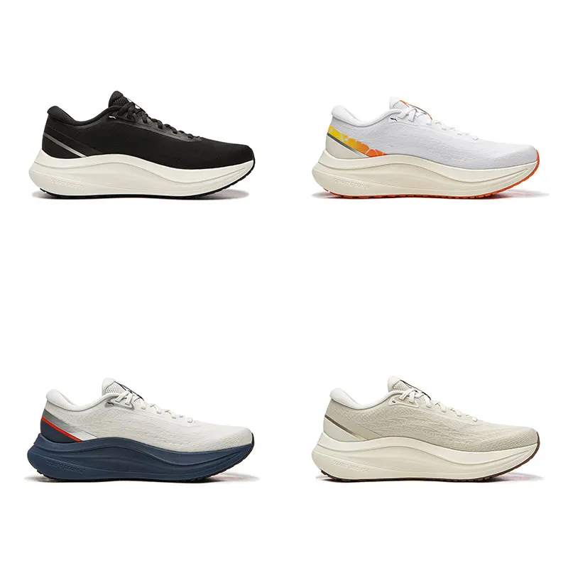 Tênis de Corrida Masculino Li-Ning YUEYING 6 com Amortecimento Otimizado e Biqueira Larga, Suporte Estável TEMPO BOUNSE, Tênis LiNing ARHW017