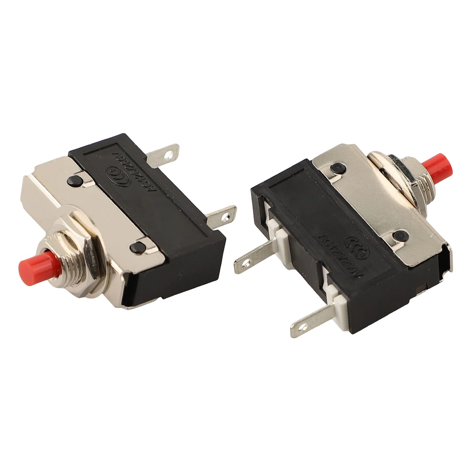 Circuit Breaker Over Current Overload Protection Switch 2.5/3/4/5A Manual Reset Thermal Switch DC Circuit Breaker Switch