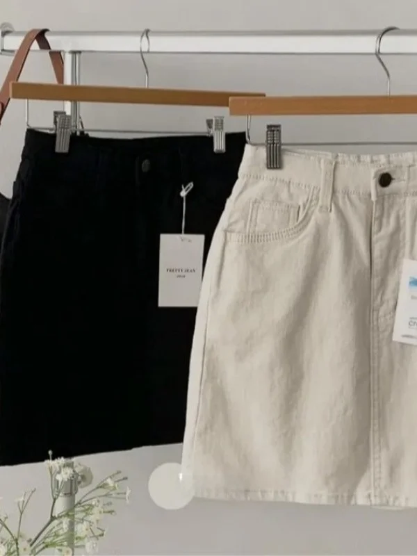 

Шикарная джинсовая юбка с высокой талией, женская модная универсальная облегающая юбка трапециевидной формы, весна-лето, новое поступление