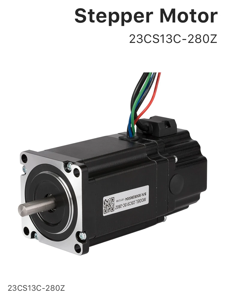 Nema 23 silnik krokowy 115mm 1.3Nm 2.8A 2 fazowy silnik krokowy silnik z hamulcem 4-doprowadzić do 3D drukarki Grind piana CNC laserowego cięcia plazmowego — zdjęcie 2