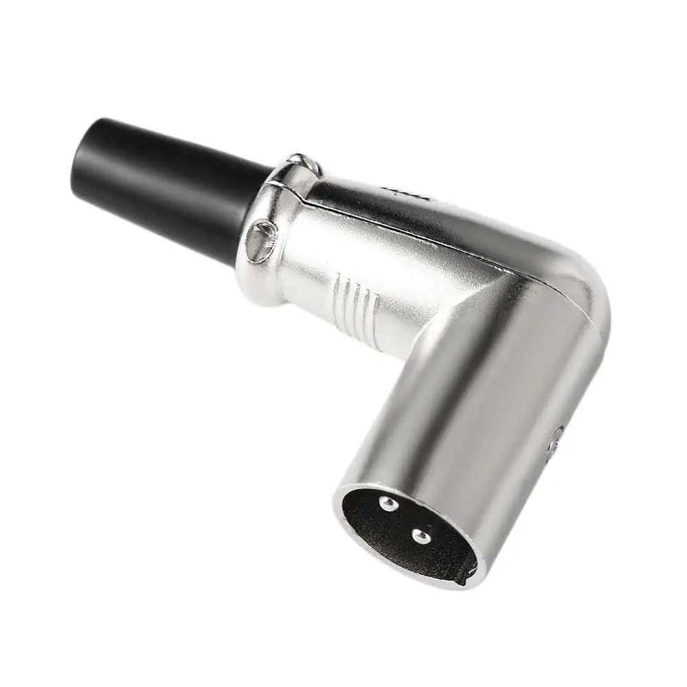 เสียง Canon ปลั๊กสายสัญญาณเสียงปลั๊กลําโพงอะแดปเตอร์เสียง XLR ปลั๊ก 3 พิน Canon หัวเชื่อมต่อ 3-Pin ชายญี่ปุ่น