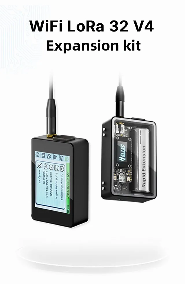 Heltec WiFi LoRa 32 V4 ESP32-S3 SX1262 Meshtastic Node, OLED Display Long Range LoRa Module with Solar Input