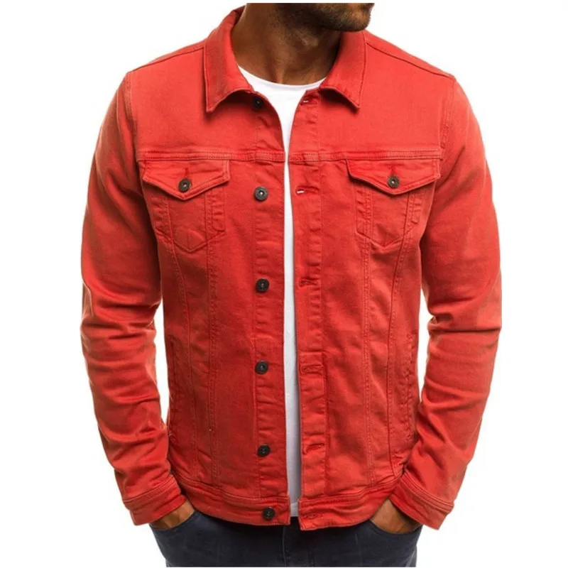 3 Colors 2023 New Men\'s Casual Denim Shirt Fashion Casual Cotton Slim Fit Cowboy Long Sleeve Shirt Male Brand Clothes