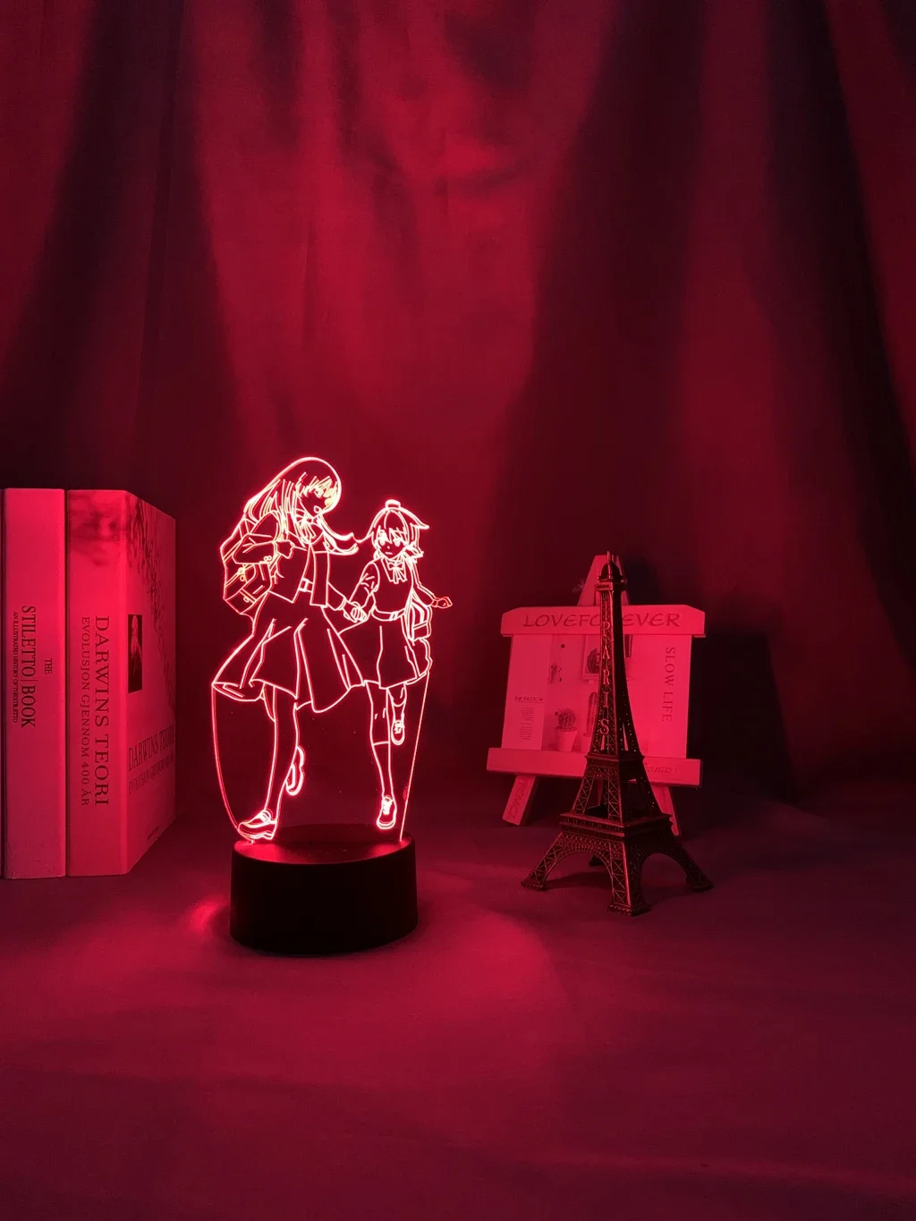 Anime Led Light Bloom Into You Night Light For Bedroom Decor Manga Birthday Gift Room 3d Night Lamp Bloom Into You Nightlight