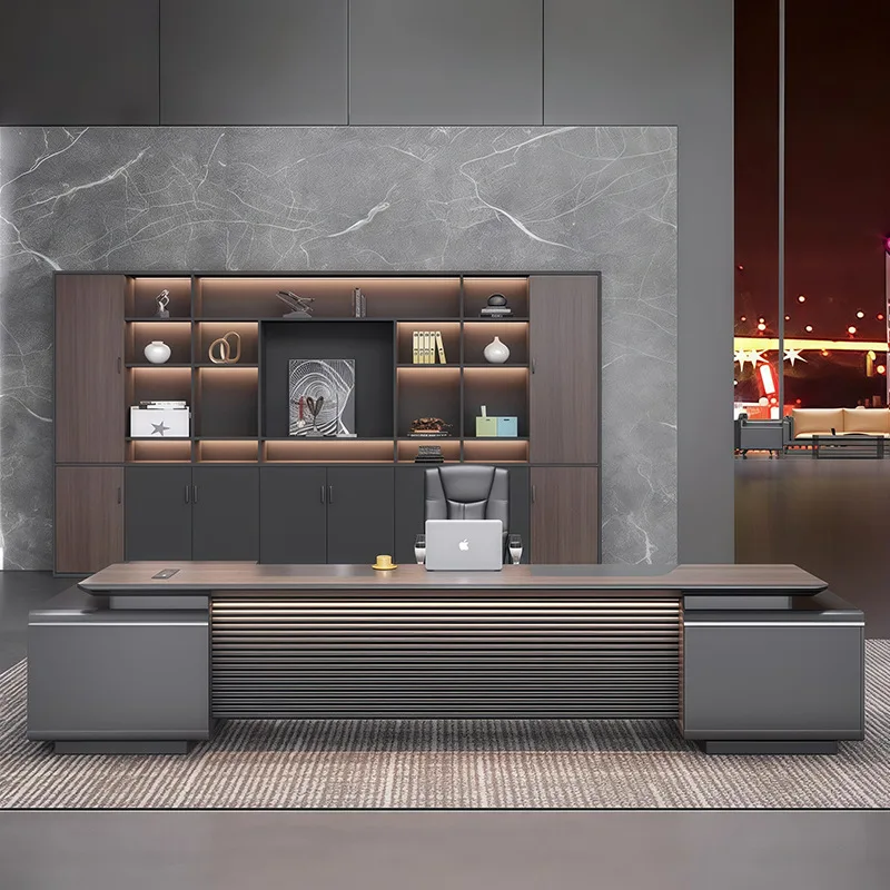 CEO Desk,Boss Table,Boss , Modern And Minimalist Design, Executive , Office Furniture For Managers, General Manager'S Desk, Dire