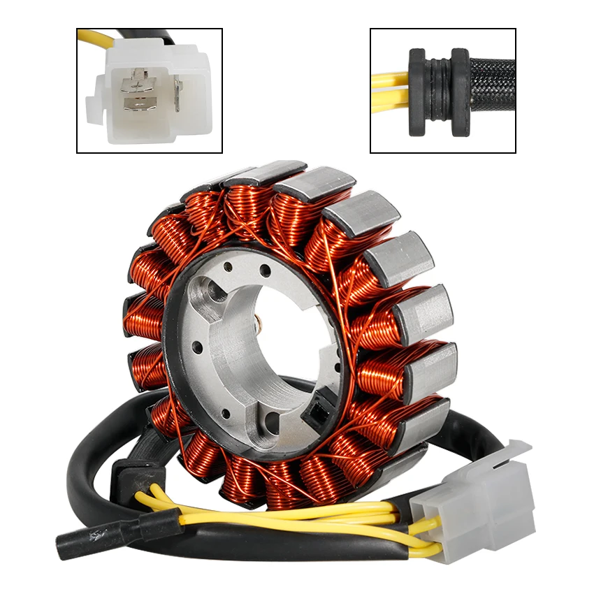 

Подходит для Piaggio X9 250 E1 1998 1999 2000 2001 2002 2003 2004 2005 лет, катушка зажигания статора генератора мотоцикла OEM: 496264