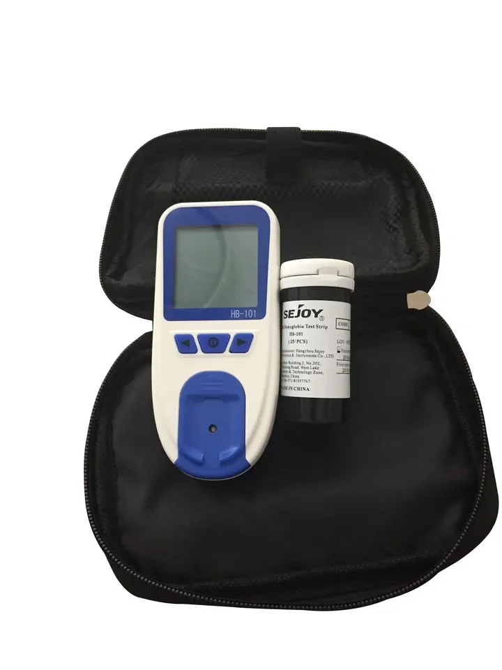 hot sell HB ANALYZER Portable Handheld Hemoglobin Meter Test/hba1c Analyzer With Hemoglobin Test Strips