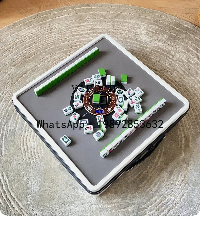 Portable Tatami Mahjong Machine Automatic Mini Bedroom Legless Electric Mahjong Table Integrated Household Small