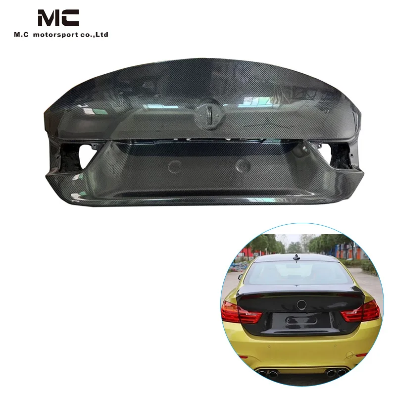 For BMW M3 M3 F82 F80 Carbon Fiber Rear Trunk Lid Truck Lid Real Carbon Fiber Auto Parts