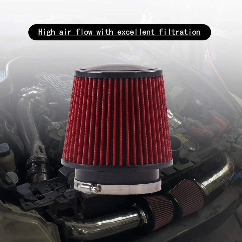 A73X-4 INCH 100MM Universal Car Air Filter Mushroom Head Intake Air Filter Mushroom Head Air Filter