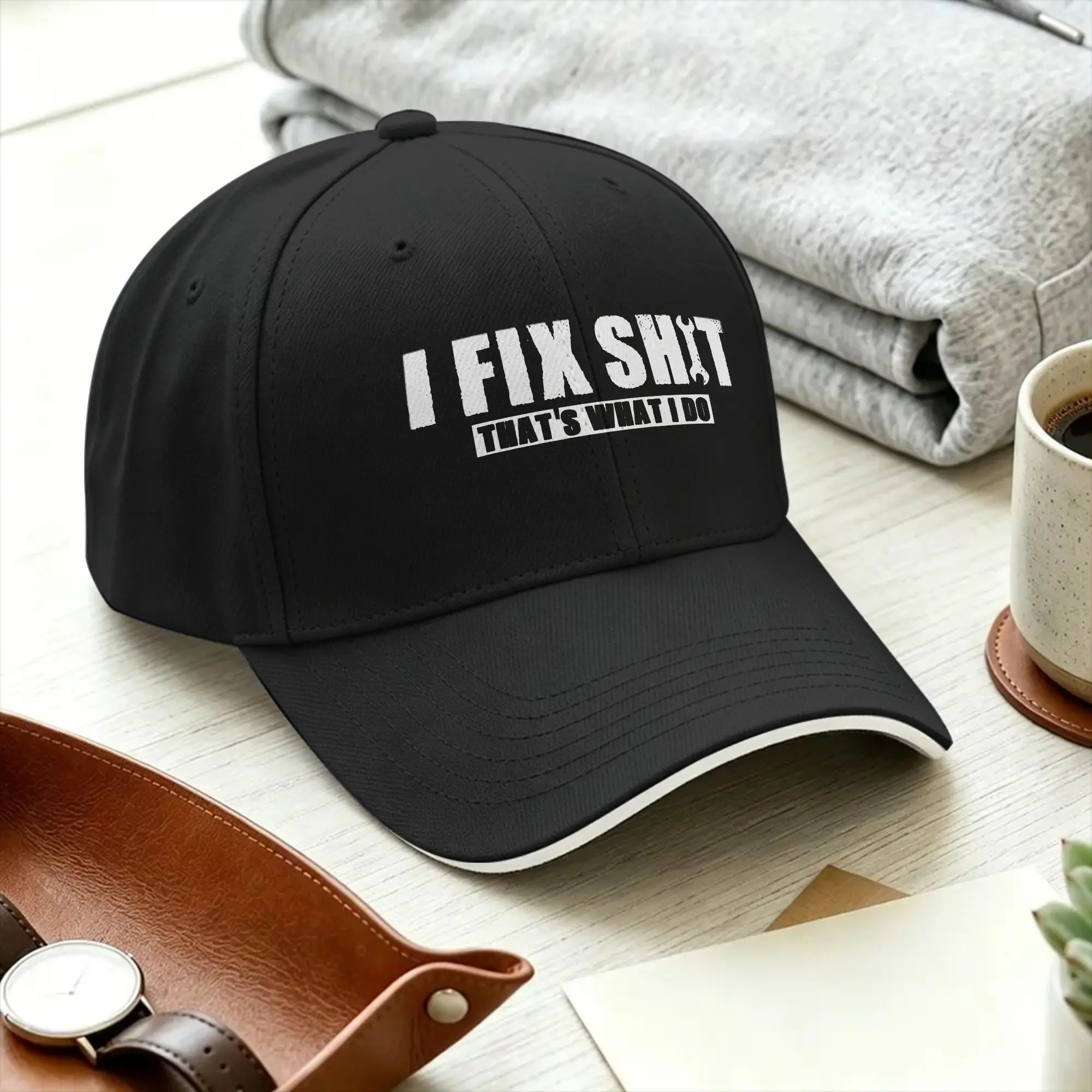 I Fix Shit That What I Do Casual Baseball Cap Summer  Trucker Hat Sun Visor Outdoor Sport Hip Hop Hats y2k Retro Baseball Caps