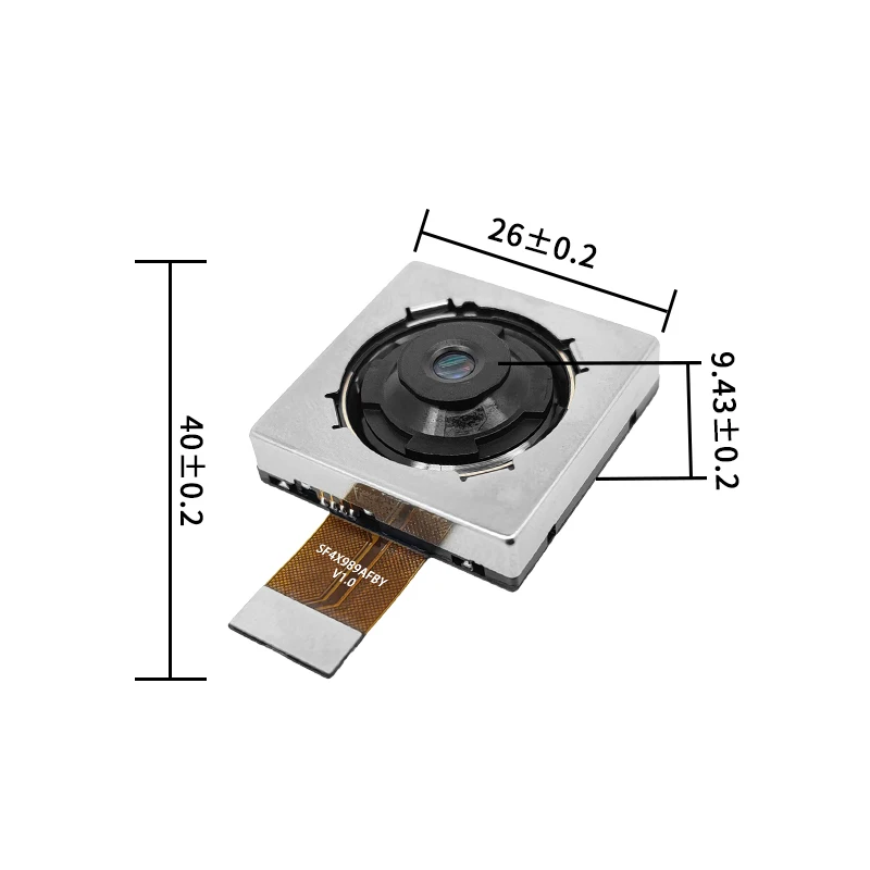 Módulo de sensor de imagen de cámara OEM de 1 pulgada Módulo de cámara de bricolaje personalizado IMX989 para teléfono móvil