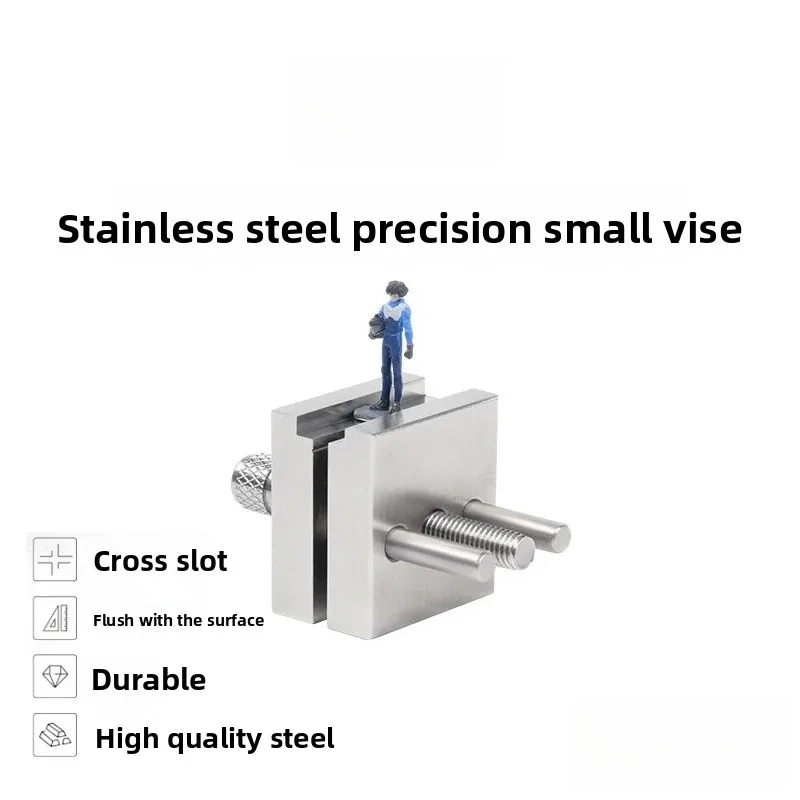 Precision Mini Vise Stainless Steel Model Craft Hobby Clamp Tool