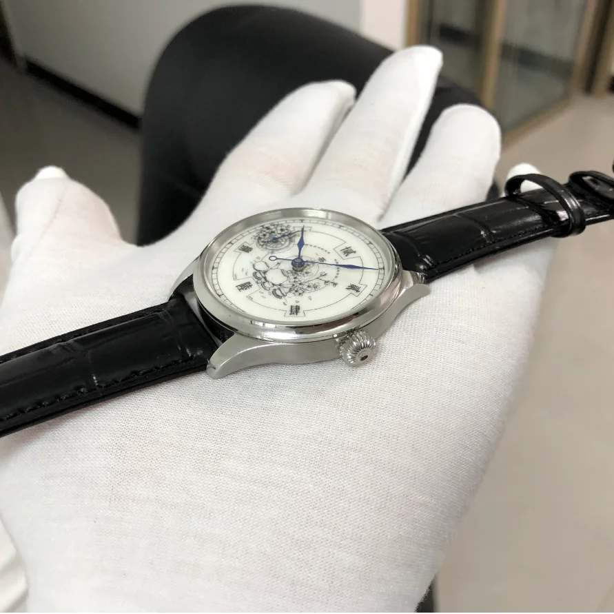 Reloj GEERVO de 41 mm sin logo - Minute Repeater Watch reseña y precio
