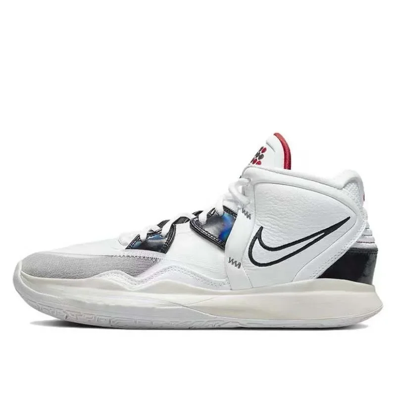 Nike Kyrie 8 Infinity round toe practical shock absorption, anti slip, breathable mid top basketball shoe, unisex