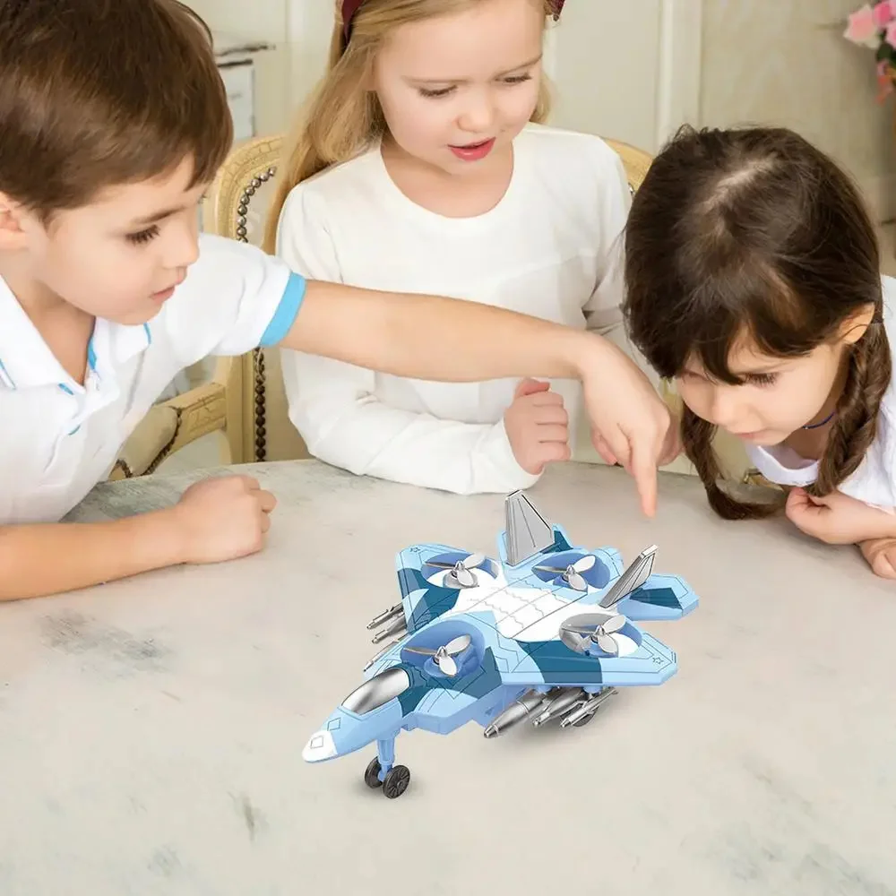장난감 비행기 모델 비행기 장난감 스턴트 비행기 풀백 자동차 학습 및 교육 장난감 항공기 비행기 모델 생일 선물