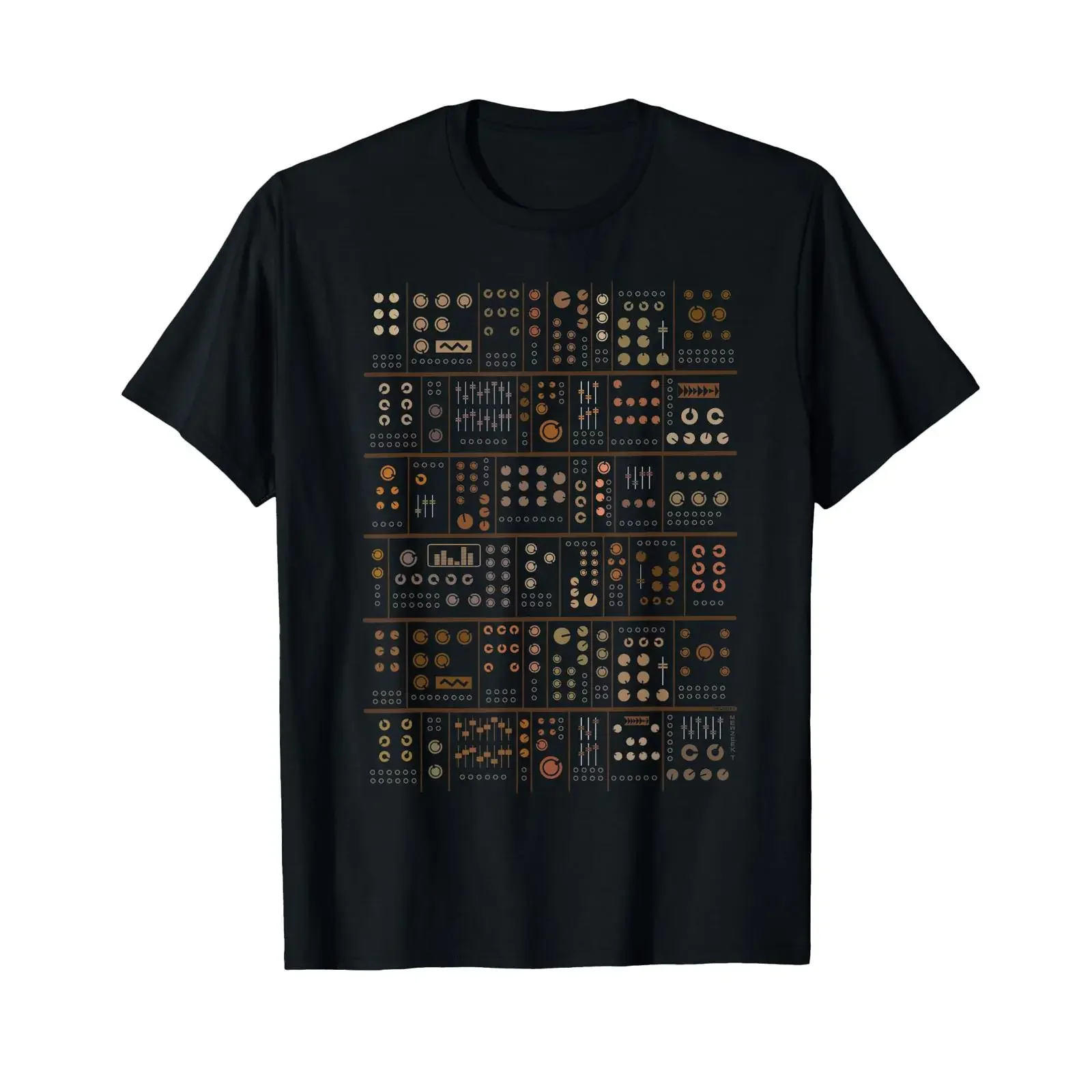 Modular Synthesizer Player T Shirt vintage Washed designer clothes Slightly Versatile fashion graphic Comfortable