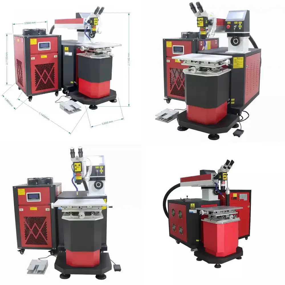 YAG Welding Machine for Mold Repair 200W 400W Industrial Precision Spot Welder for Metal Tooling Die Repair Equipment