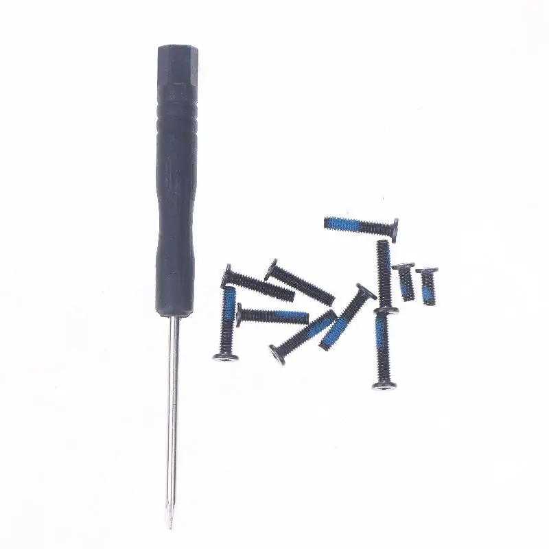 1 مجموعة ملحقات إصلاح الكمبيوتر الأسود الكمبيوتر المحمول الغطاء السفلي حالة مسامير استبدال ل TUF FA706 FX706 #5