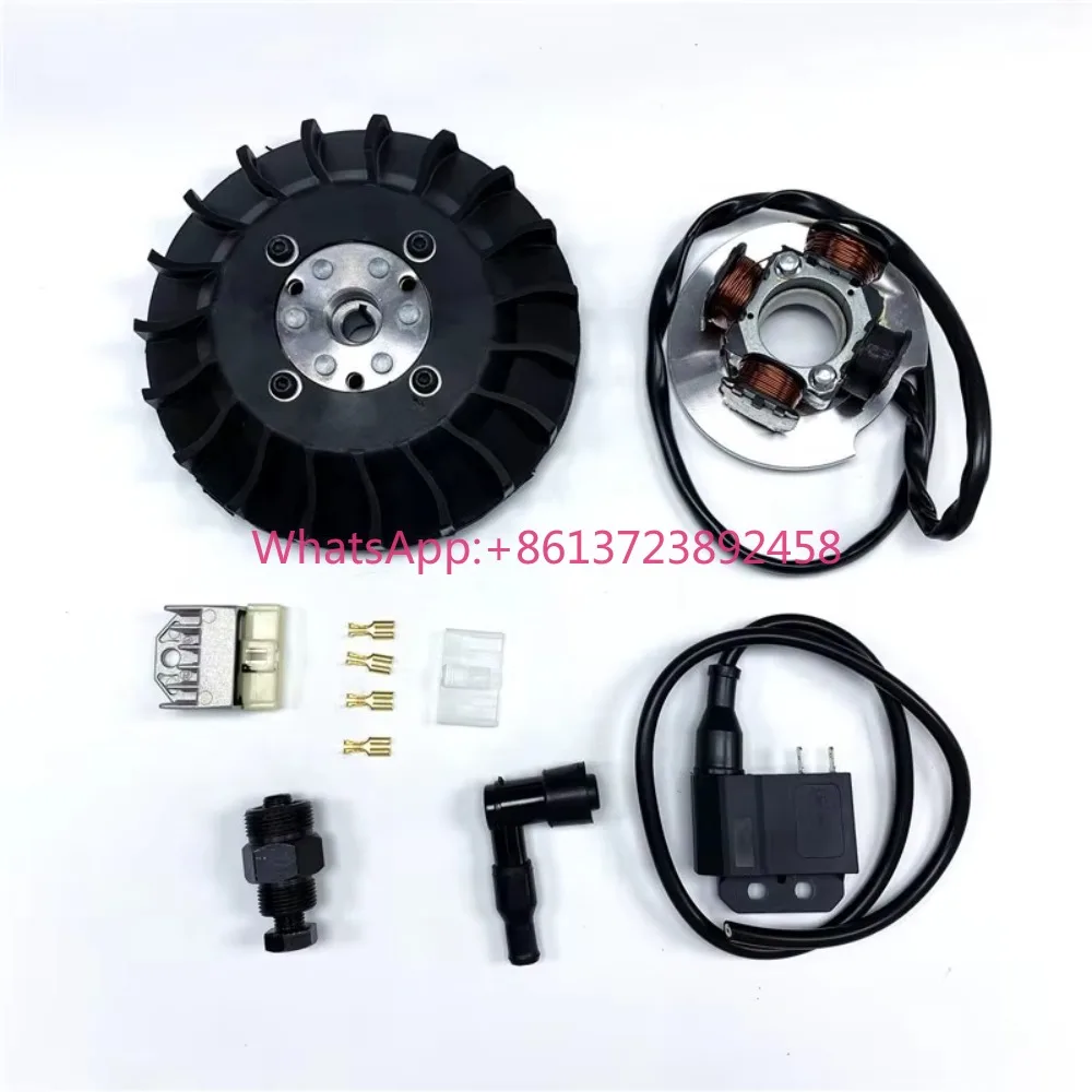 For  50 125 ET3 PK 19mm Cone 12 Volt Electric Flywheel Cone Ignition Stator Kit
