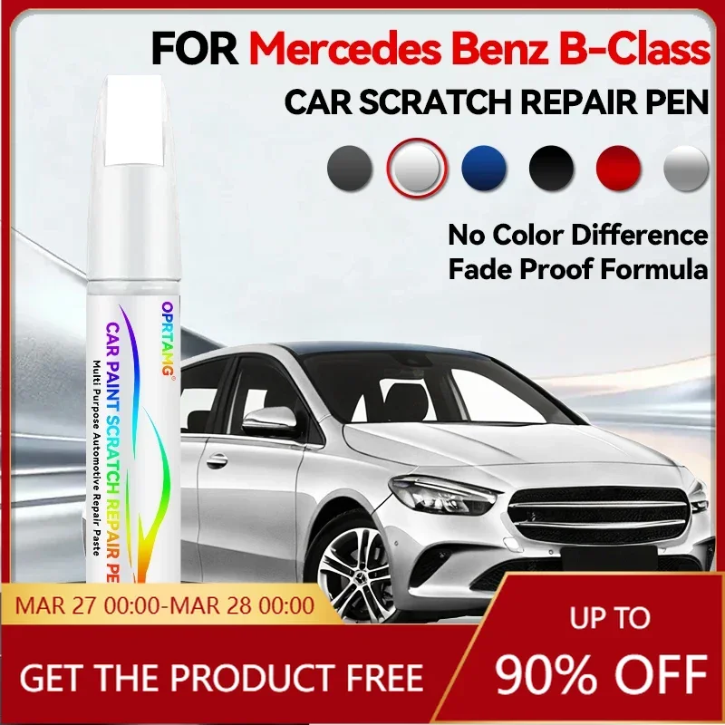 

Ручка-корректор для ремонта краски, средство для удаления царапин, аксессуары для авто DIY, черный, белый цвет, для Mercedes-Benz B-Class 2005-2025 W245 W242 W247