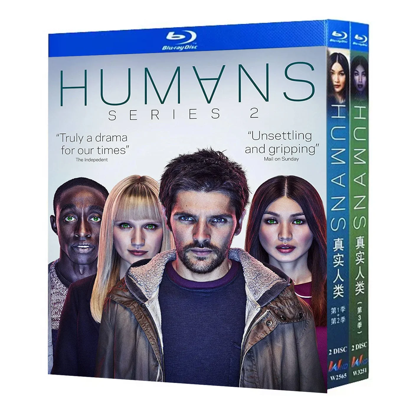 Humans Staffel 1-3 (2018) Serie 4-Discs Blu-ray Disc High Definition BD