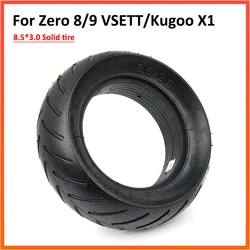 8.5 Inch 8.5x3.0 Solid Tire for Zero 8 9 VSETT 8 9 + Kugoo X1 Kirin G2 Pro Electric Scooter 8 1/2*3 Tires Parts