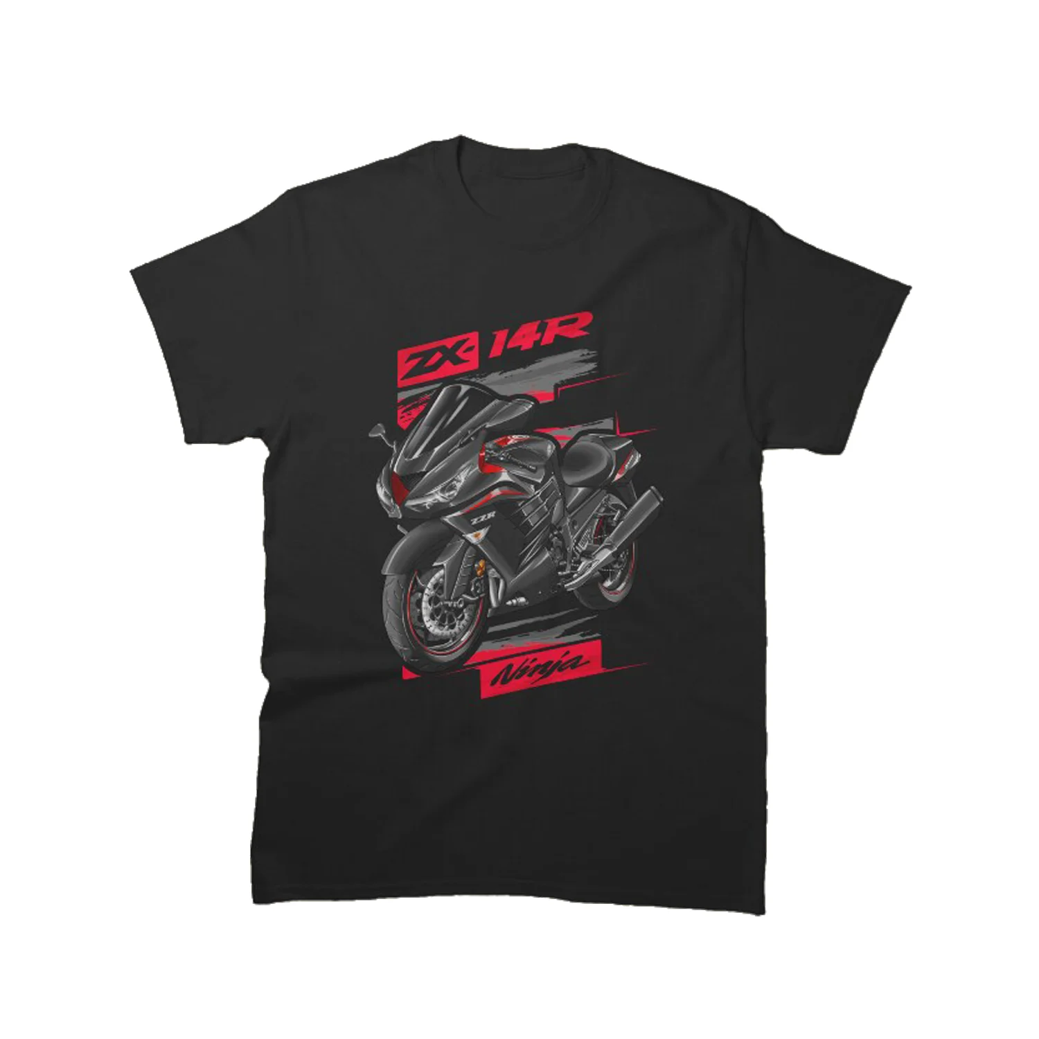 

Kawasaki ZX14R Knight Classic T-Shirt Retro Outdoor Equipe Unisex Summer Rider Motorcycle Enthusiasts Tees Cool Gift