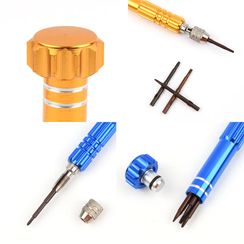 5 in 1 Repair Open Tool Kit Precision Screwdrivers Set of Tools Screwdriver For iPhone 4 5 6 6s  Samsung Galaxy