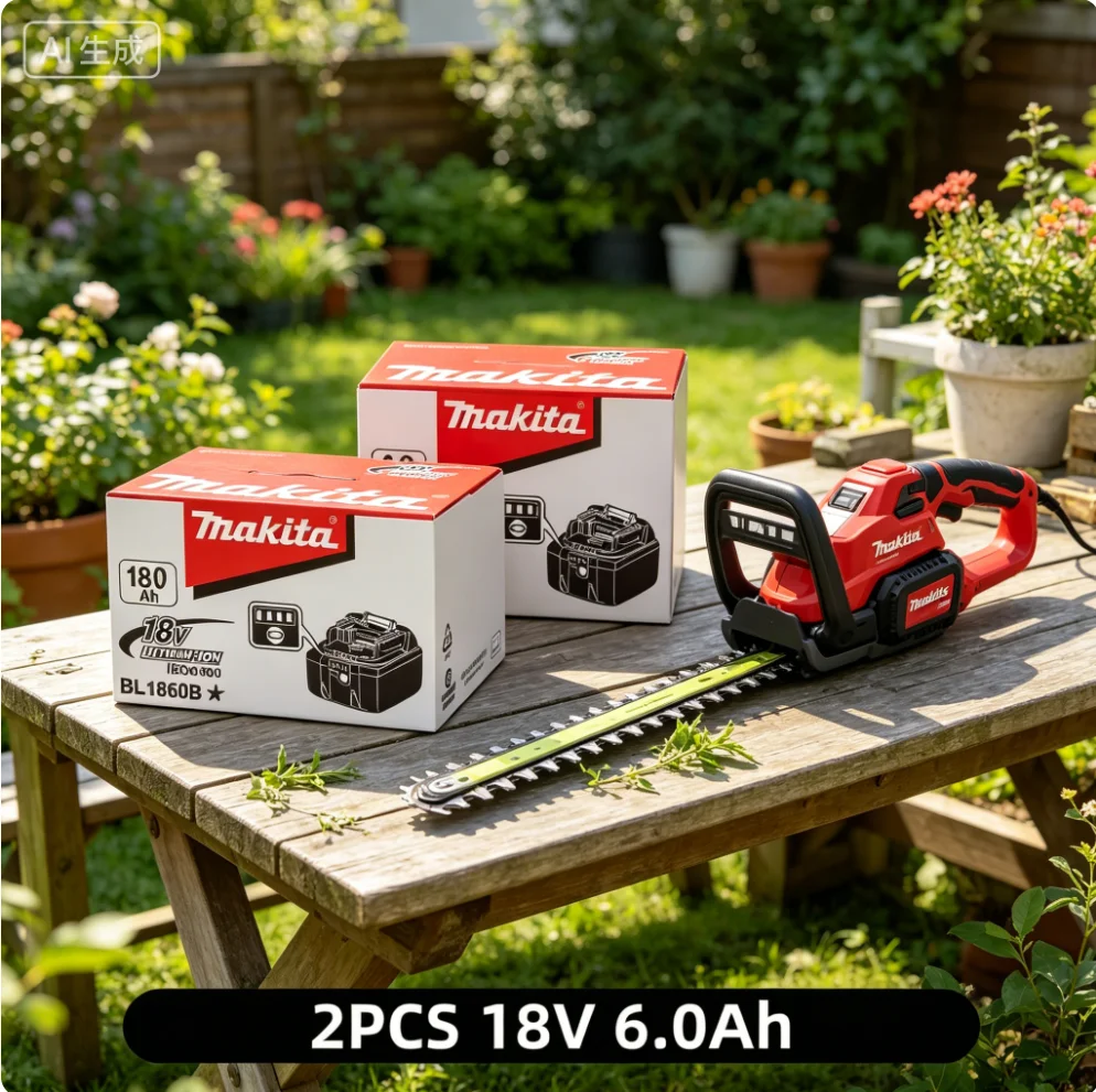 

100% Genuine Makita 18V Battery,For Makita BL1830B BL1850B BL1850 BL1840 BL1860 BL1815 Replacement Lithium 18v Battery