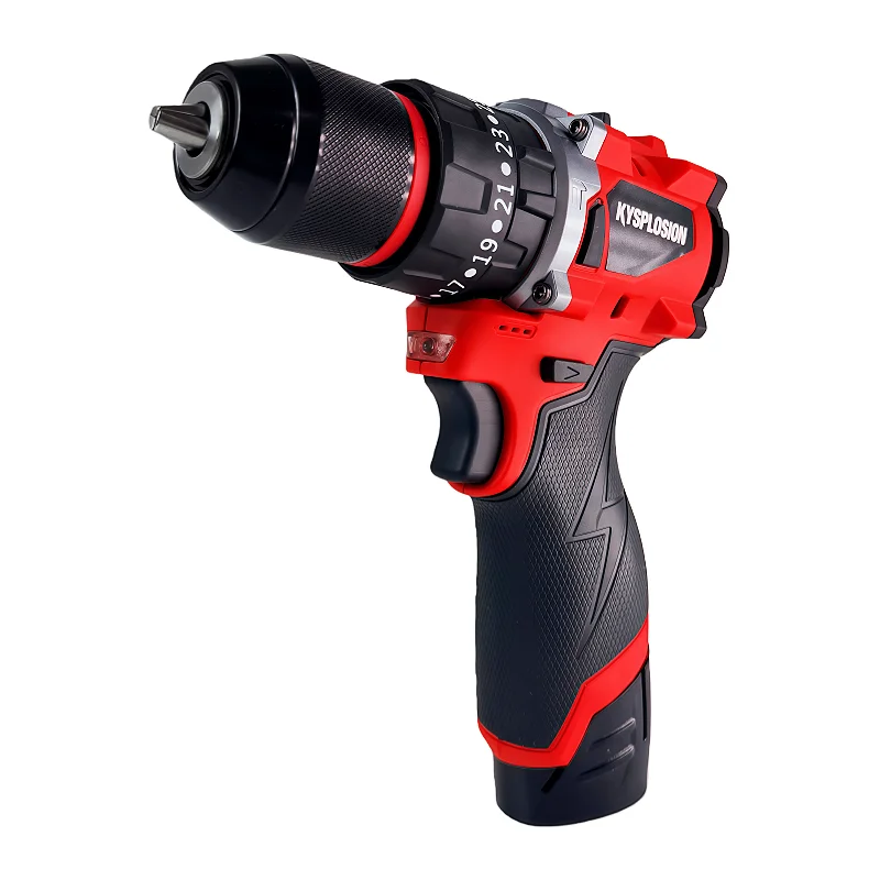 For Milwaukee M12 Brushless 13MM Electric Drill Tapping Cordless Impact Drill Metal Ratchet Chuck Electric Hand Drill Household view 2