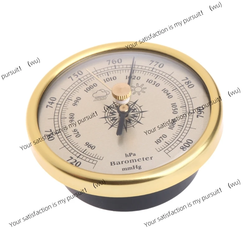 

ZOCI-Household Barometer Pressure Gauge Weather Station Durable Wall Hanging Atmospheric Multifunction Thermometer