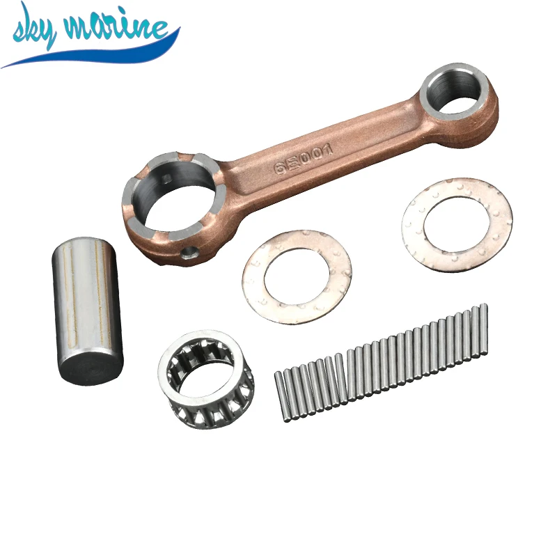 677-11650-01 6E0-11650 Connecting rod kit For Yamaha 4HP 5HP 6HP 8HP 2 stroke outboard 677-11650-01 6E0-11651 677-11650