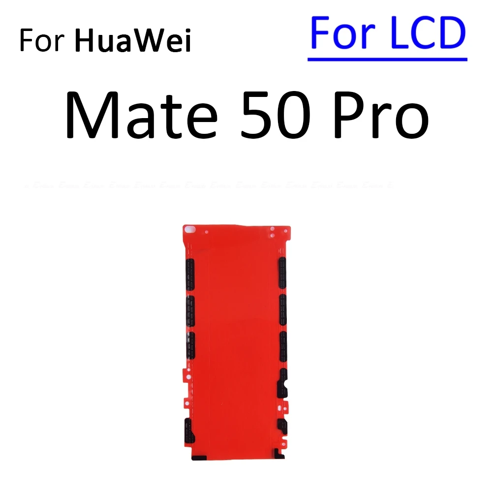 Front LCD Display Screen Adhesive Back Cover Rear Sticker Glue Tape For HuaWei Mate 40 50E 50 Pro Plus RS Replacement Parts