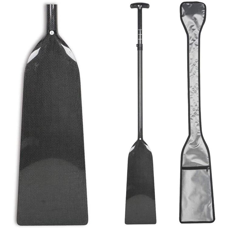 

Dran Boat Paddle with T Handle, IDBF Approved, 115-130CM Full Carbon Fiber