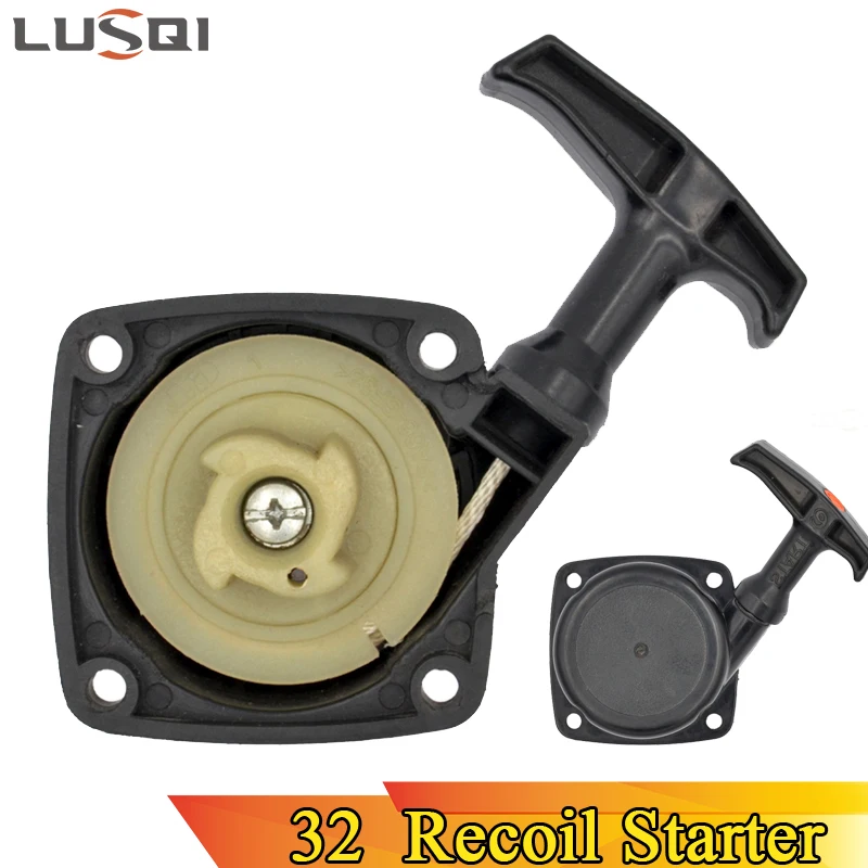 

LUSQI Recoil Pull Starter Fit 1E32F/32F/ZENOAH/2300/2310/26CC/23CC/G23L Garden Tools Gasoline Brush Cutter Start Replacements