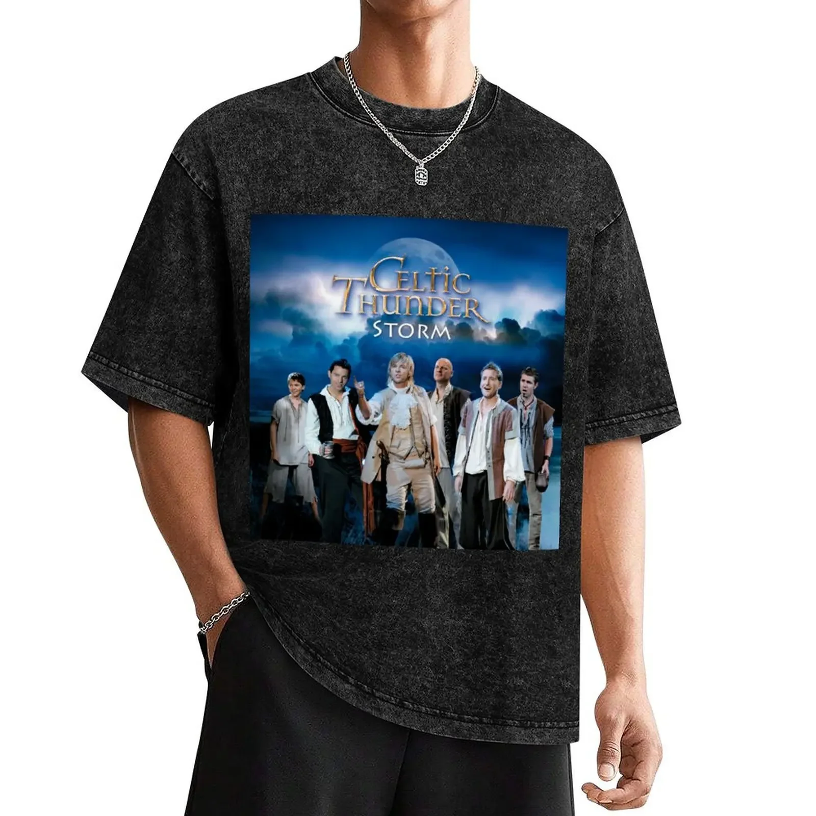 Celtic Thunder storm T-Shirt rapper graphic tees hippie clothes boys whites graphic tee shirt outfits for men