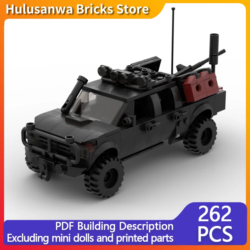 Special Operations Forces Technical Off-Road Vehicle Model MOC Building Bricks War Equipment Modular Gifts Children Toys Suit