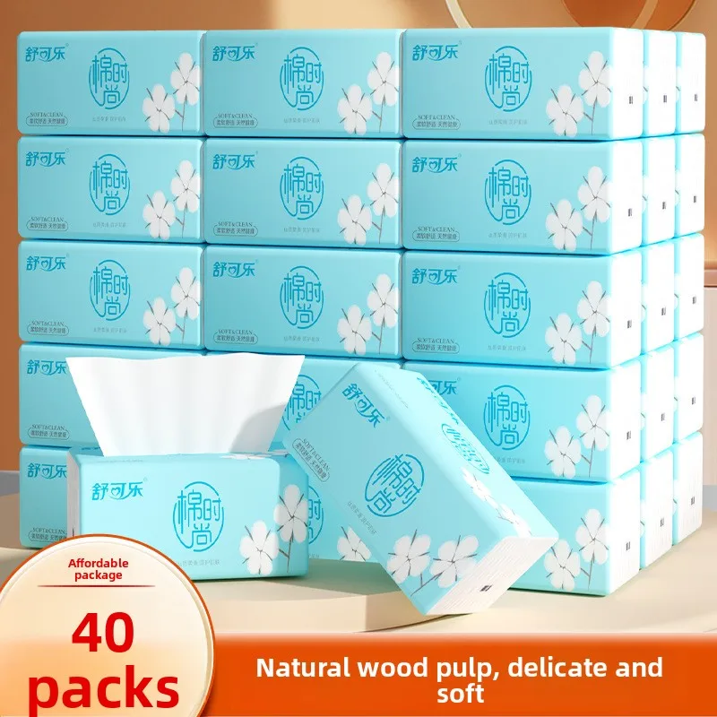 10-40-packs-of-soft-and-skin-friendly-tissue-paper-240-sheets-four-layers-60-puffs-pack-meal-towel-paper-toilet-paper-face-towel