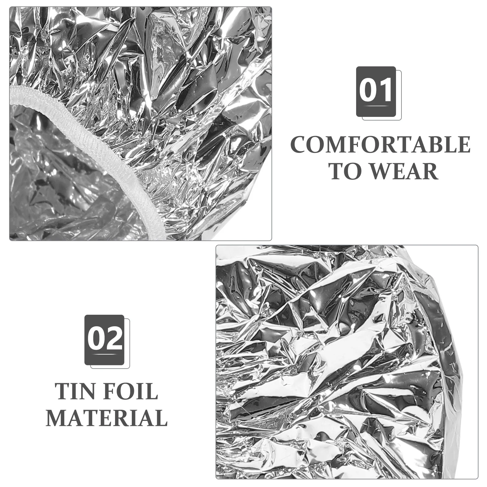 

3 pcs Tin Hair Mask Cap 28cm Deep Conditioning Processing Caps For Hair Heat Caps Treatment Coloring Dye Hat Bath Sauna Salon