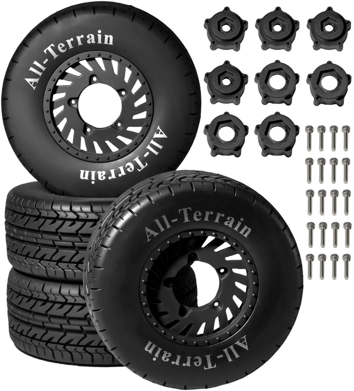 

RC Short Course Truck Wheels 12 17mm Hex for 1/8 1/10 Scale RC Car Truck Monster ARRMA Trxs Slash HPI VKAR Redcat HSP LRP