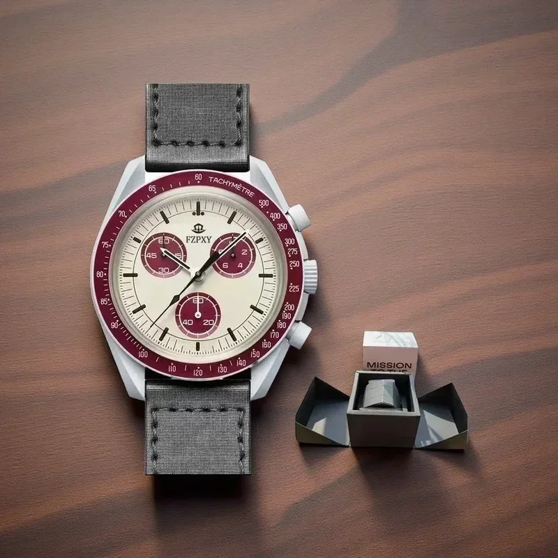 2025 Top Quality Original Designer Brand Watches for Mens Luxury Multifunction Chronograph Steel Watch Business Sports AAA Male