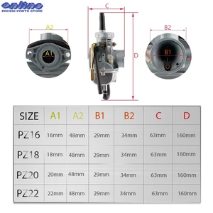 Karbüratörlü motosiklet 50cc'de 6 büyük satış-no. 5