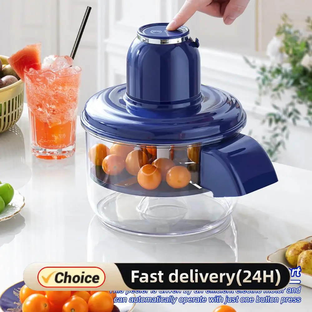 

Перезаряжаемая овощечистка для фруктов, автоматическая электрическая машина для очистки винограда, помидоров черри, чеснока, перезаряжаемый бесщеточный двигатель